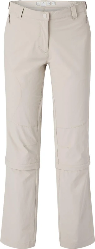 Mc Kinley Women's Mandorak II SHt Hiking Pants, Grey, 18