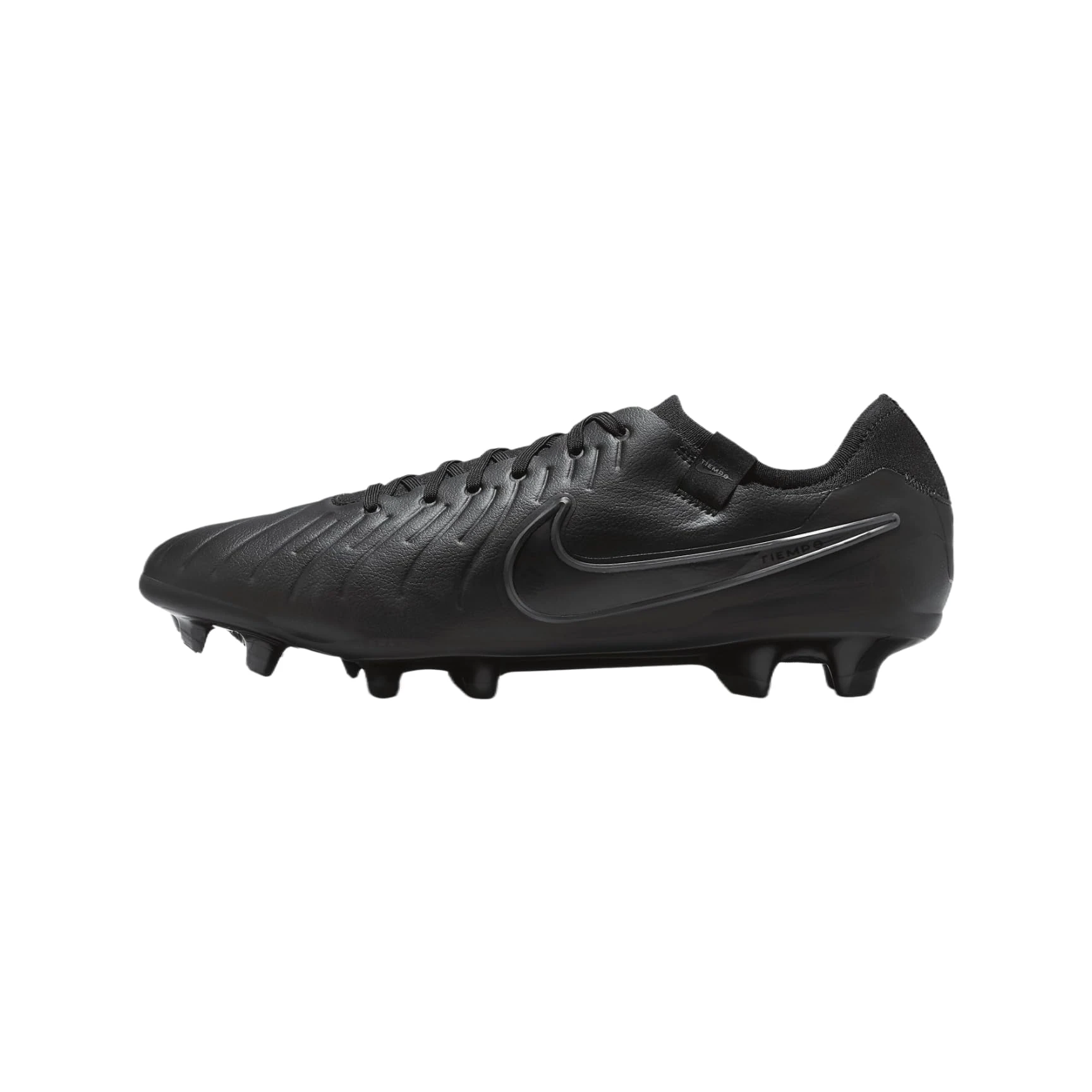 Nike Men's Legend 10 Pro Fg Soccer Shoe, Black/Black/Deep Jungle, 6 UK