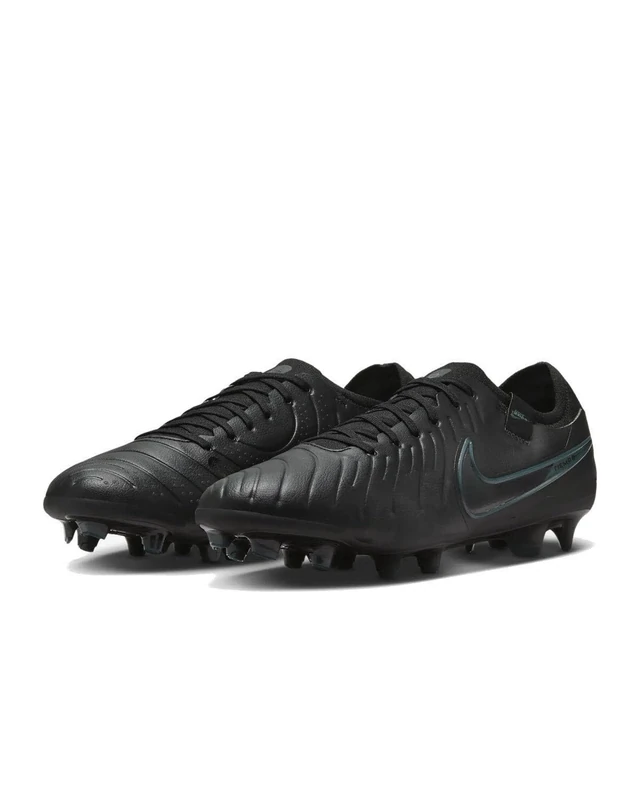 Nike Men Legend 10 Pro Fg Soccer Shoe, Black/Black/Deep Jungle, 6.5