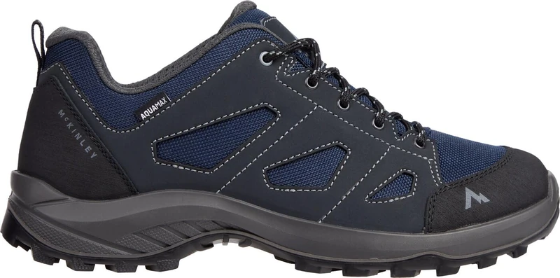 McKinley Men's Discover IV AQX Hiking Shoes, Navy Dark/Navy Dark, 8.5