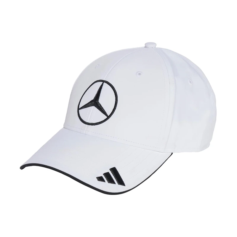 adidas Unisex Mercedes - AMG Petronas Formula ONE Team Driver Cap, White/Black, OSFW