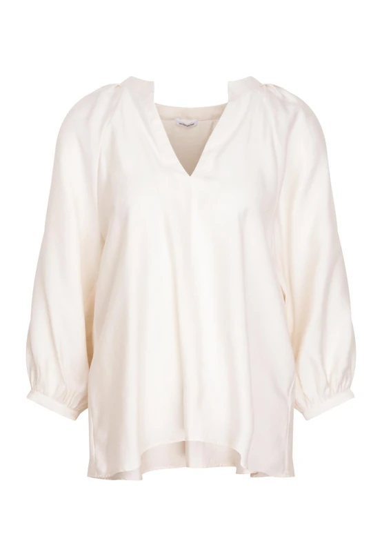 Seidensticker Women's Damen Bluse Blouse, Ecru, 8