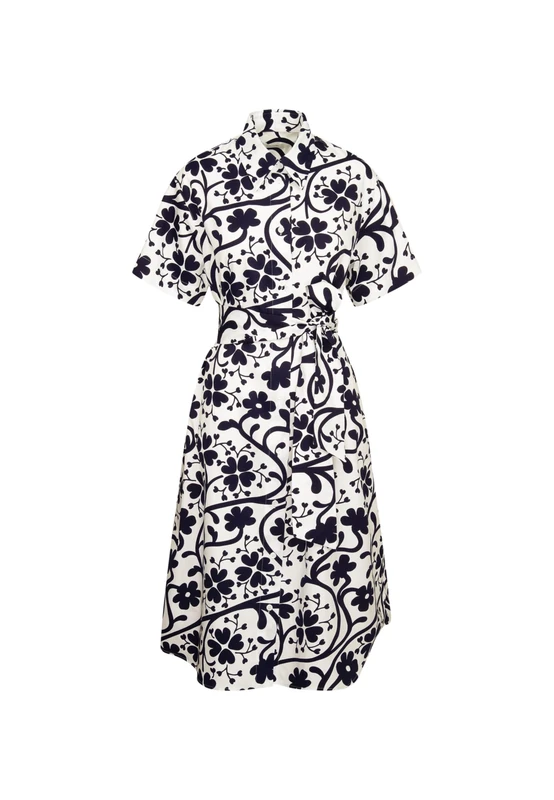 Seidensticker Women's Damen Kleid Dress, Blue, 12