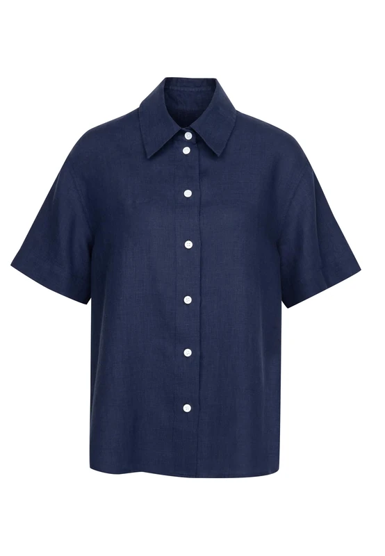 Seidensticker Women's Damen Bluse Blouse, Blue, 8