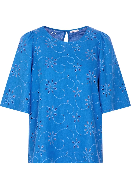 Seidensticker Women's Blouse, Blue, 22