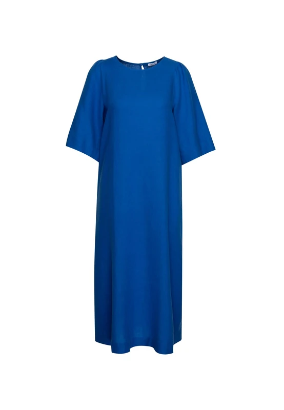 Seidensticker Women's Damen Kleid Dress, Blue, 20