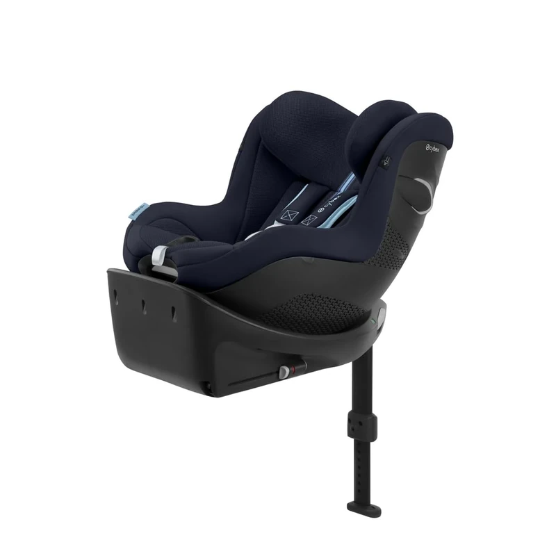 CYBEX Gold Sirona G i-Size Plus child car seat, For 3 month olds to 4 years of age (with newborn insert), max. 20 kg, 61 - 105 cm (use with newborn insert if up to 40 cm tall), Ocean Blue