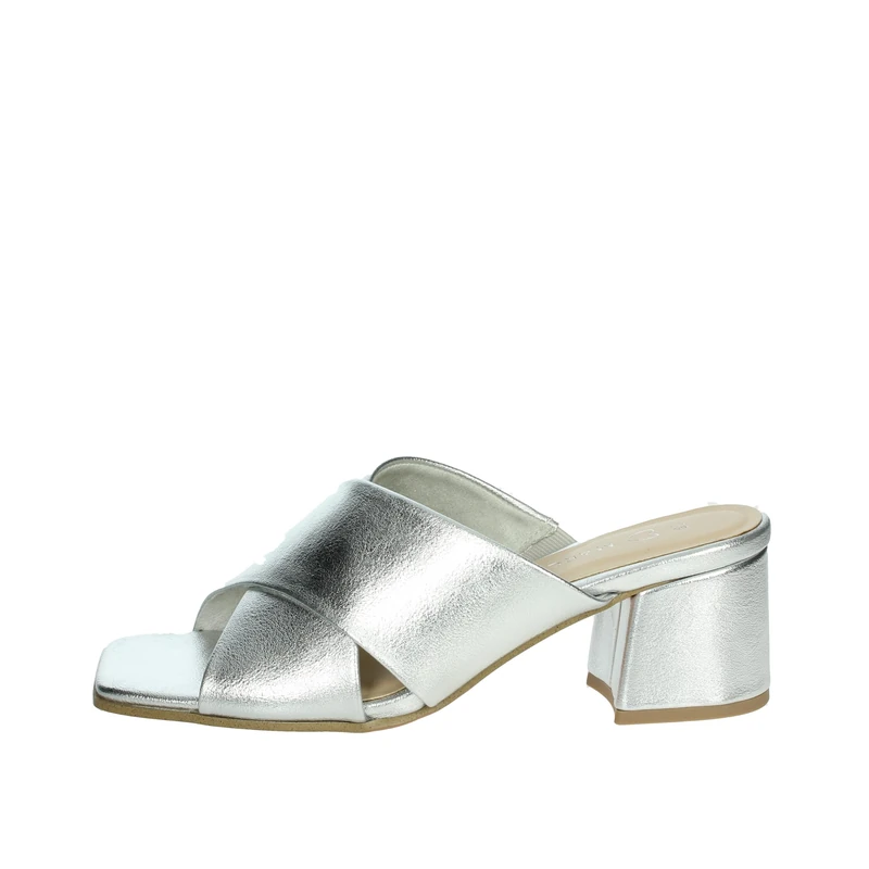 MARCO TOZZI Women's 2-27206-42 Sandals, metallic, 5 UK