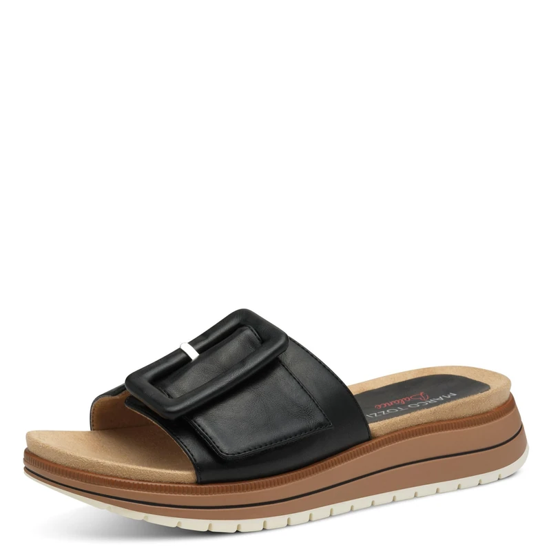 MARCO TOZZI Women's Sandale 2-27503-44, Black, 5 UK