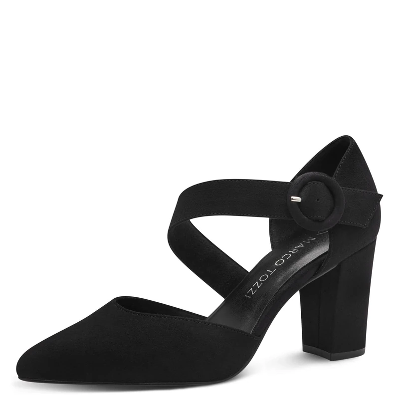 MARCO TOZZI Women's 2-24410-44 Court Shoes, Black, 8 UK - Image 1