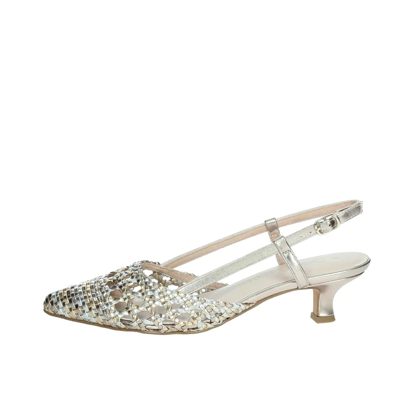 MARCO TOZZI Women's Pumps Soft Feel Me Footbed Soft Lining Vegan Fashionable, Pink (Rose MET. Comb), 5.5 UK