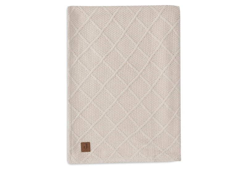 Jollein Oatmeal 100 x 150 cm 60% Cotton, 40% Acrylic, 100% Polyester Inner/Cot Blanket, Tog 2.0, Oeko-Tex Certified,