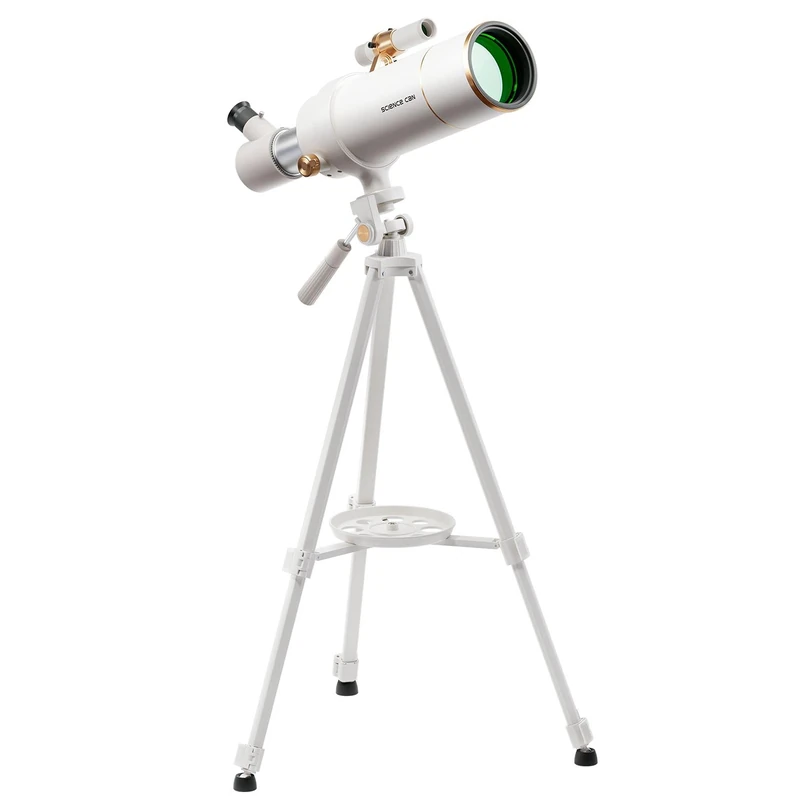 Topbright Astro Star Telescope (Science Can Telescope from 8+ Years, White, 62 x 34 x 19 cm Sky Viewer) 1602152024de0001