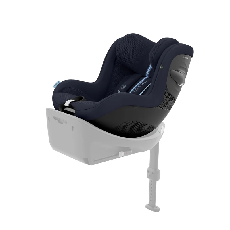 CYBEX Gold child car seat Sirona G i-Size Plus, Without base, For 3 month olds up to 4 year olds, Max. 19 kg, 61 - 105 cm (use newborn insert when dmaler than 40 tall), Ocean Blue