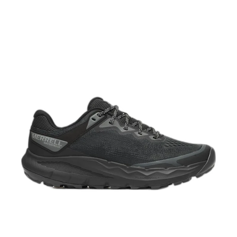 MERRELL Men's Nova 4 Waterproof Trail Running Shoe, Black, 11 UK