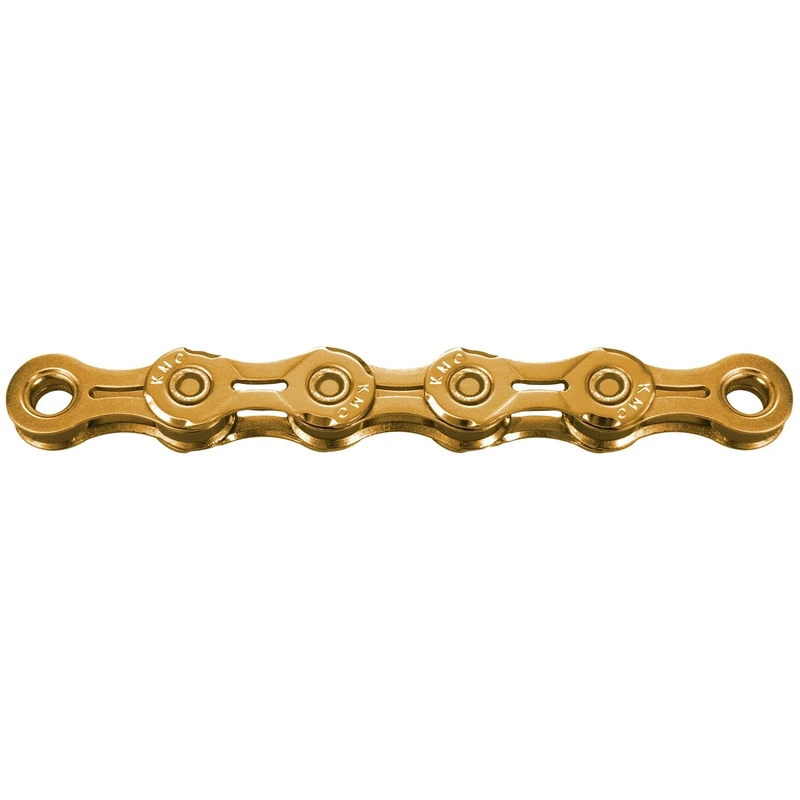 KMC X11EL Waxed 11 Speed Chain, Ti-N Gold, 118 Link