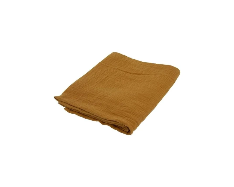 Domiva - MAXI PRINTED LANGE 100x100cm CARAMEL COTTON GAS