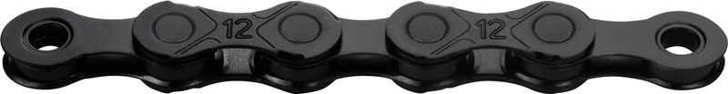 KMC DLC12 Waxed 12 Speed Chain, Black, 126 Link
