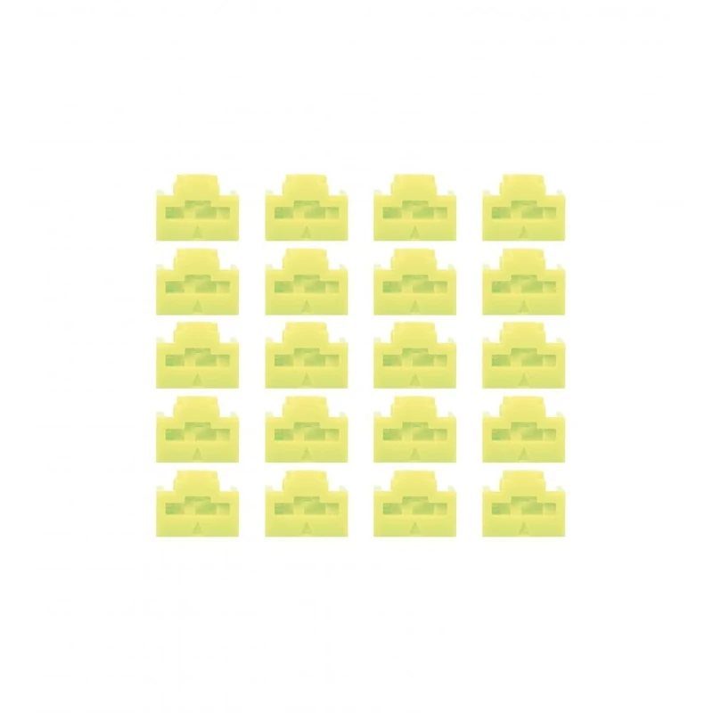 Lindy RJ45 Port Locks, Green, 20pcs