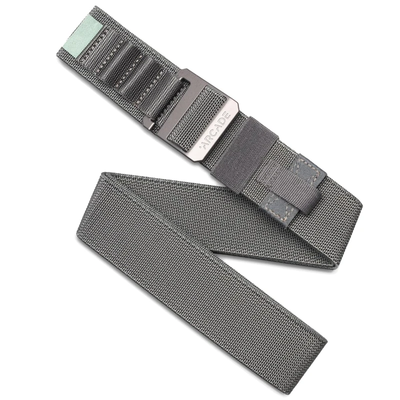 Arcade Belts Hardware Utility Belt, Charcoal - Aluminum, Regular | M/L – Fits up to 40”