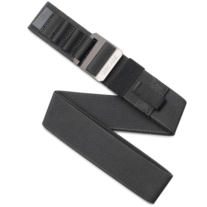 Arcade Belts Hardware Utility Belt, Black - Aluminum, Long | L/XL – Fits up to 52”