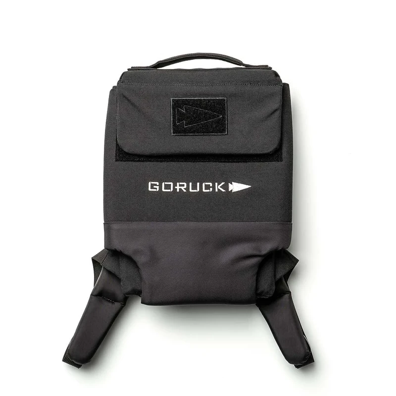 GORUCK Ruck Plate Carrier 3.0 - Streamlined Weighted Rucking Backpack w/Ergonomic Back Support & Extra Padded Straps, Black, Fitness Ruck Plate Carrier Weighted Vest