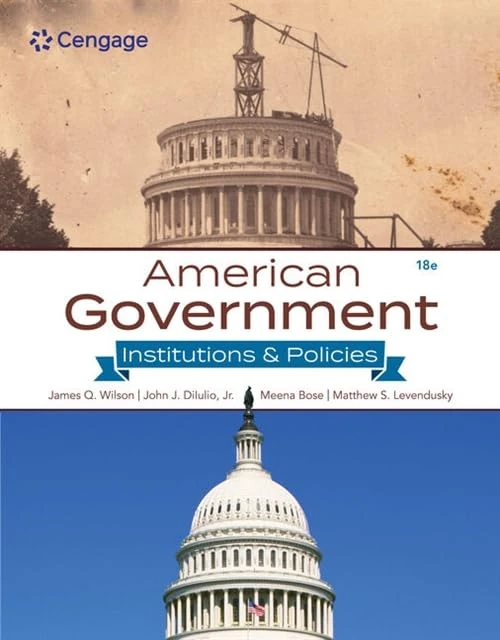 American Government: Institutions & Policies (Mindtap Course List)