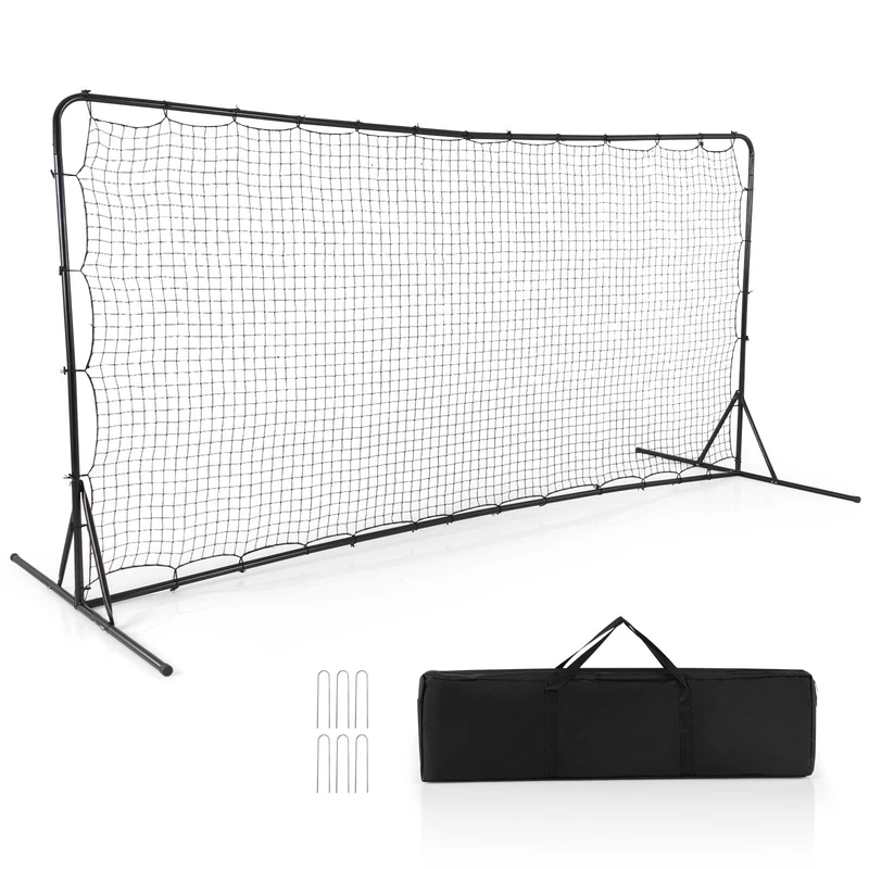 GYMAX Football Rebounder Net