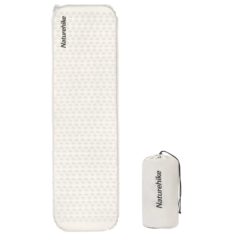 Naturehike Ultralight Self-Inflating Sleeping Mat, Insulated Sleeping Mat, 3.5 cm Lightweight Rectangular/Mummy Sleeping Mat for Camping, Backpacking, Hiking, Travel, ISPO Award Winners 2024