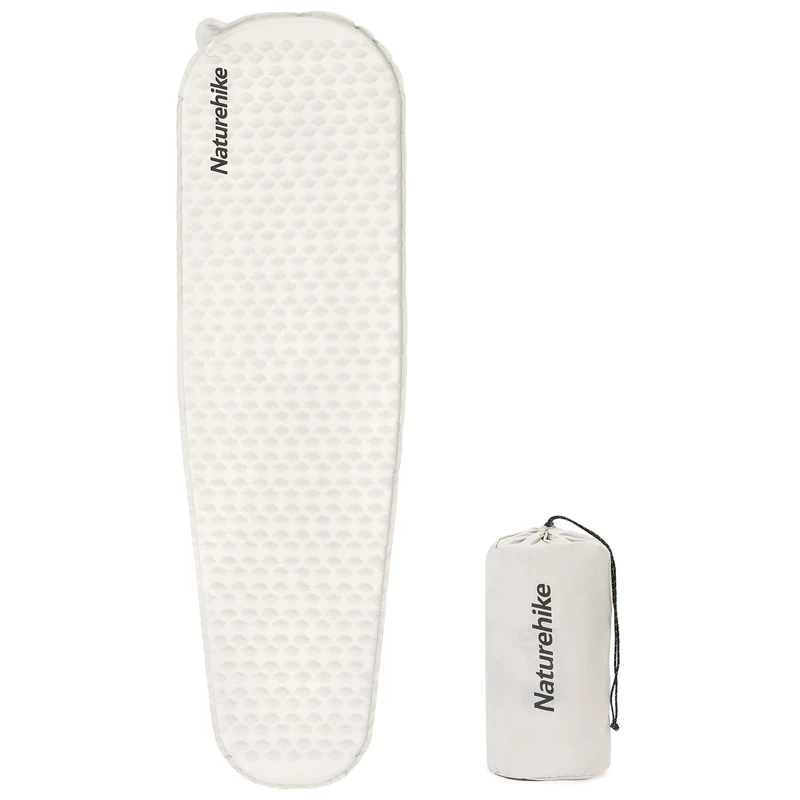 Naturehike Ultralight Self-Inflating Sleeping Mat, Insulated Sleeping Mat, 3.5 cm Lightweight Rectangular/Mummy Sleeping Mat for Camping, Backpacking, Hiking, Travel, ISPO Award Winners 2024