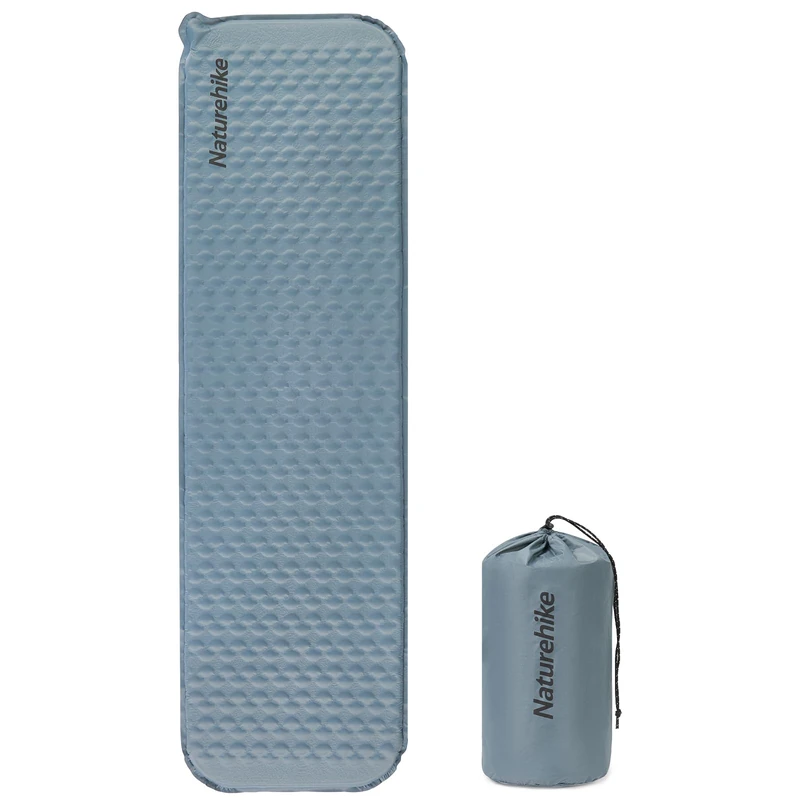 Naturehike Ultralight Self-Inflating Sleeping Mat, Insulated Sleeping Mat, 3.5 cm Lightweight Rectangular/Mummy Sleeping Mat for Camping, Backpacking, Hiking, Travel, ISPO Award Winners 2024