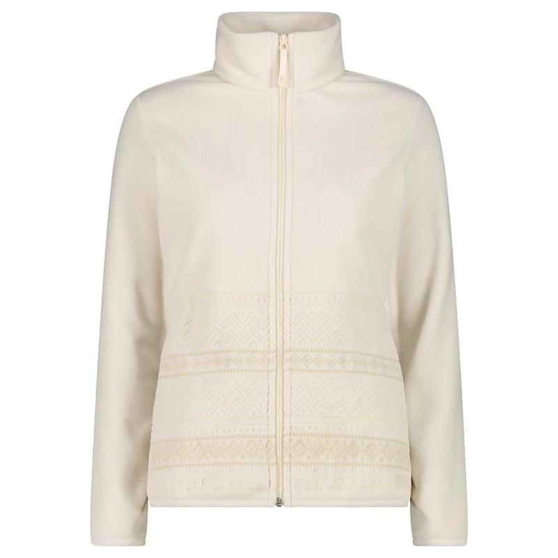 CMP Women's Giacca Da Donna in Pile Artic Fleece Jacket, Vanilla, 54