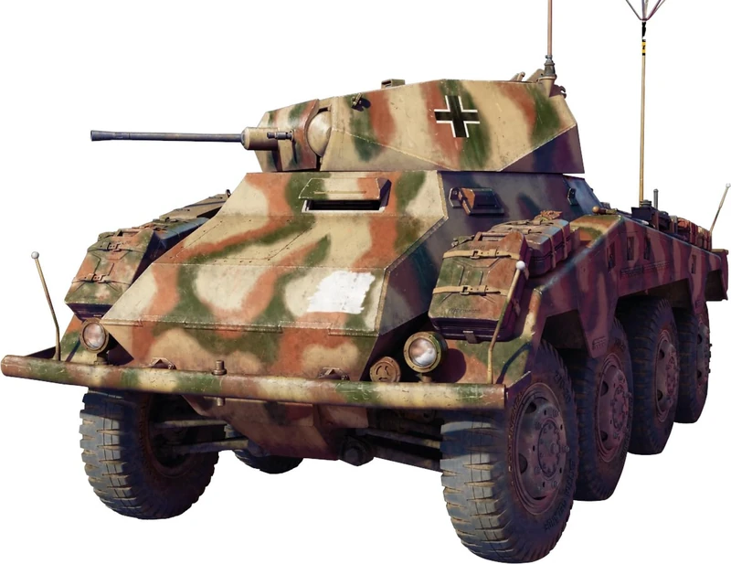 Miniart 1:35 - Sd.Kfz.234/2 with 'Luchs' Turret (Int Kit)