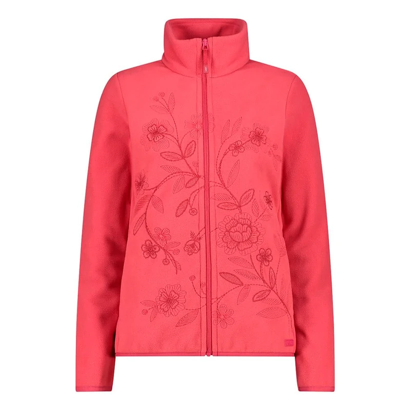 CMP Women's Giacca Da Donna in Pile Artic Fleece Jacket, Cherry, 44
