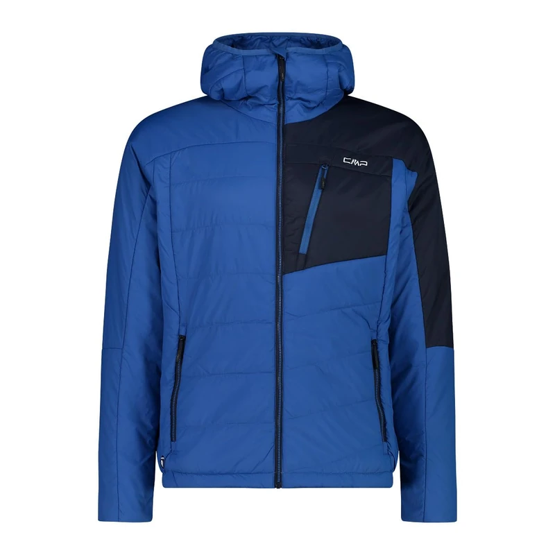 CMP Men's Giacca Da Uomo in Nylon Con Cappuccio Fisso Jacket, Sapphire, 58