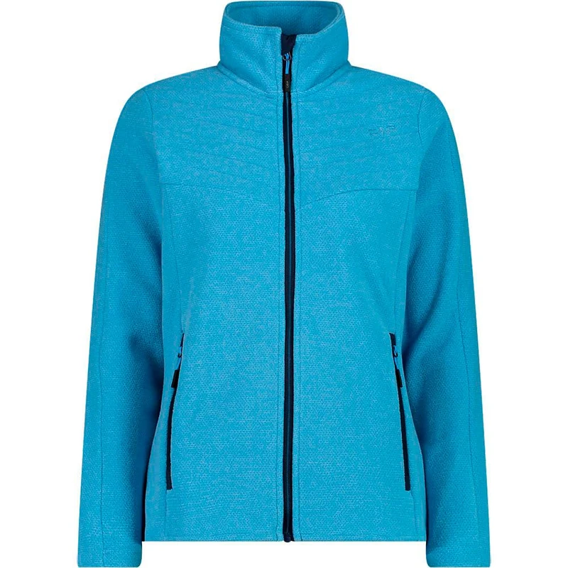 CMP Women's Giacca Da Donna in Pile Knit Tech Jacket, Niagara, 40 - Image 1
