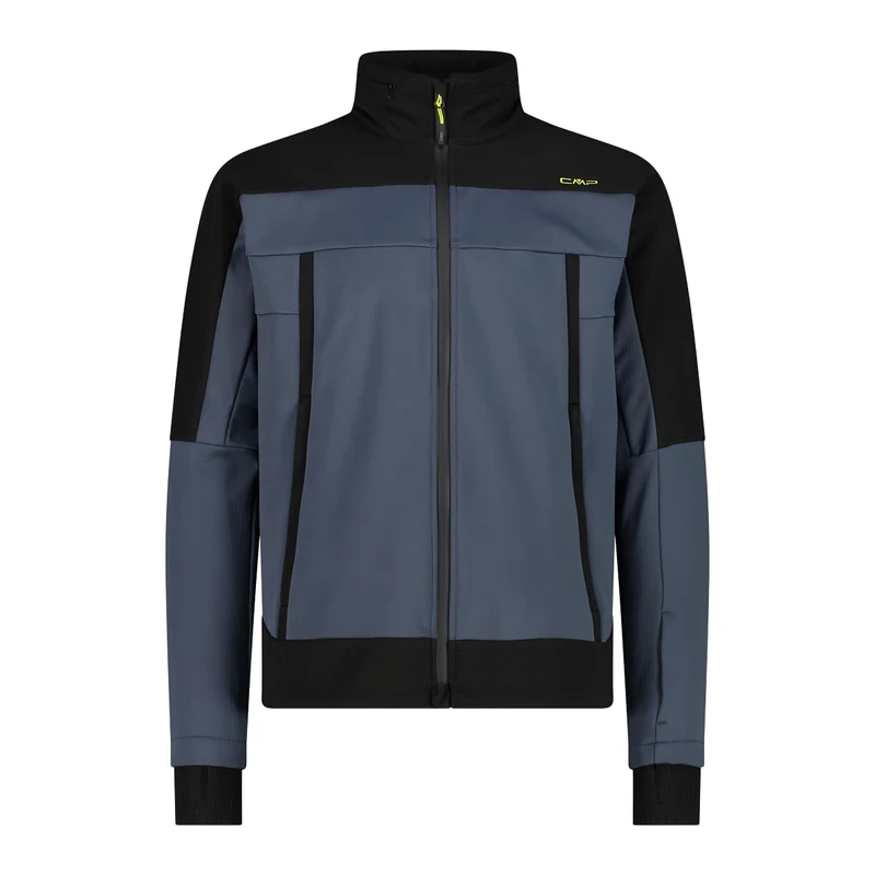 CMP Men's Jacket with Fixed Hood in Softshell Combined Jacket