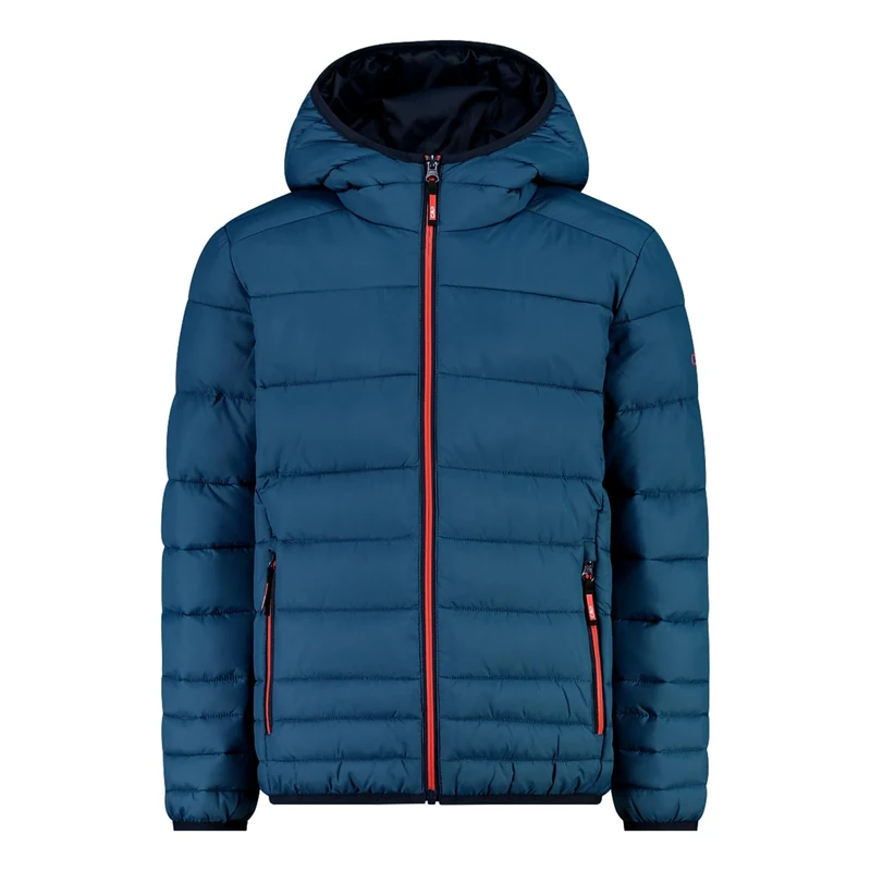 CMP Children's Nylon Jacket with Fixed Hood for Boys and Girls in Nylon with Fixed Hood