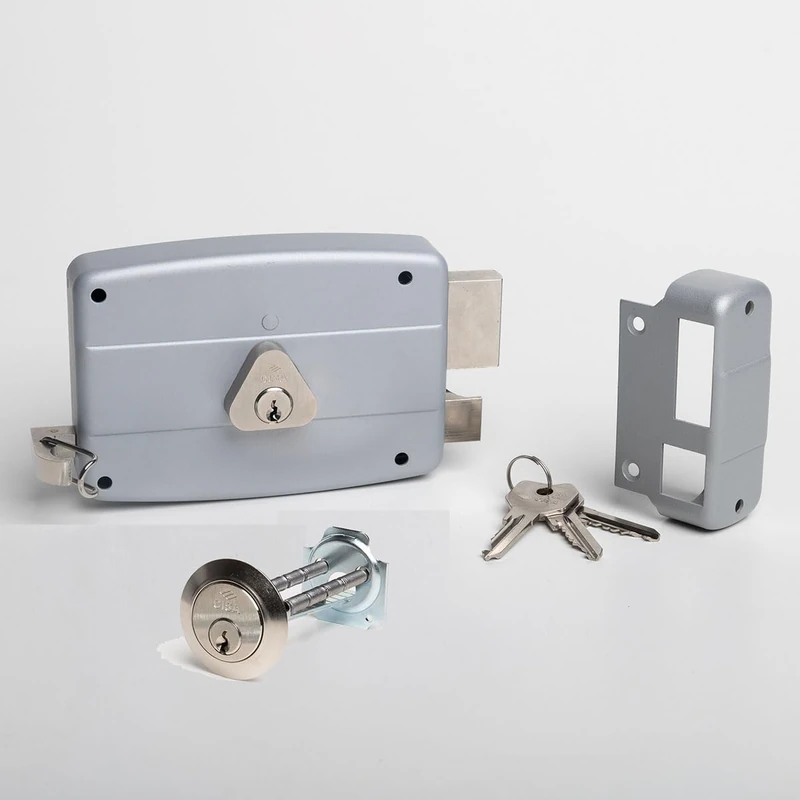 CISA 50420 Portoncino Legno Lock, Nickel Plated