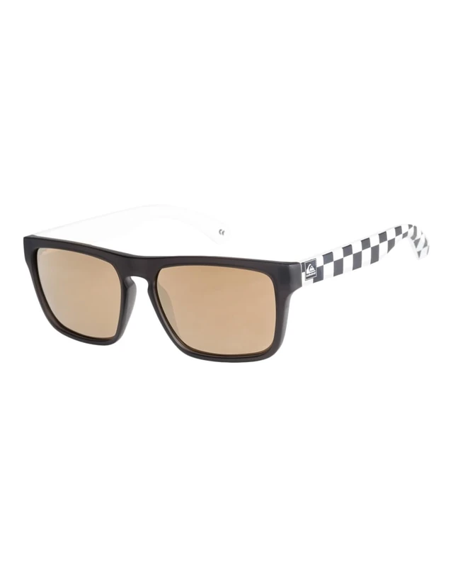 Quiksilver - Small Fry Non RX Sunglass for Boys - Black/Black/Orange - One size - Image 1