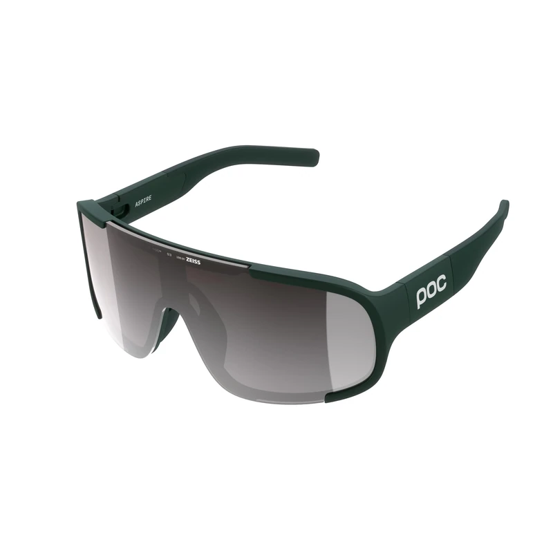 POC Aspire Sunglasses, Pargasite Green/Clarity Road/Sunny Silver, One Size