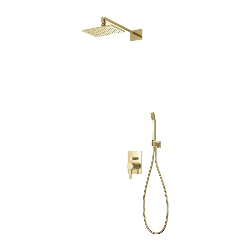 Omnires SYSDA18GL Bathroom Shower System which is Mount Under The Plaster Darling-gold-SYSDA18GL, Gold