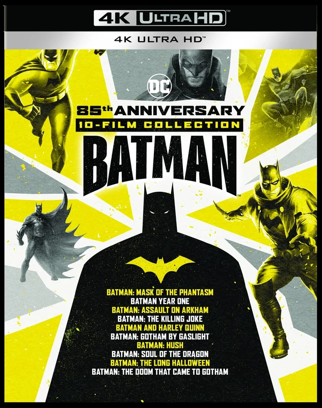 Batman 85th Anniversary Collection [4K UHD] [Blu-ray] [Region Free]