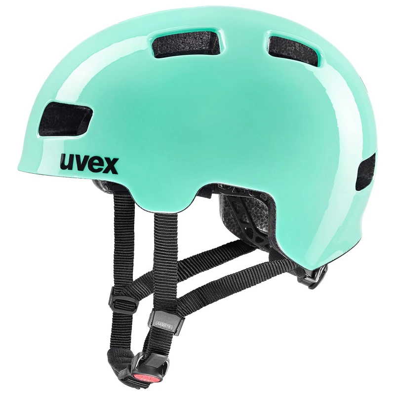 uvex hlmt 4 - lightweight bicycle helmet for children - individually adjustable fit - washable inner padding - palm - 55-58 cm
