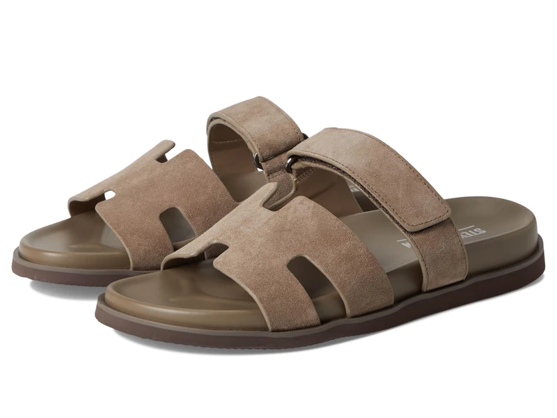 Steve Madden Men's Maiven Slipper, Taupe Suede, 6.5 UK