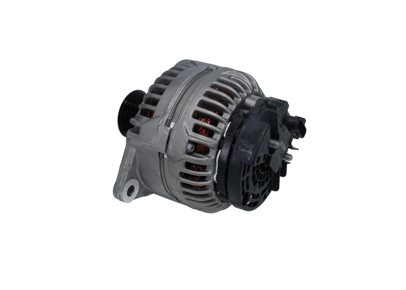 BOSCH Alternator 120A Generator LiMa 14V Alternator with Freewheel Pulley for Ford Fiesta Mk6 Hatchback (JA8, JR8) 1 986 A01 500 - Image 1