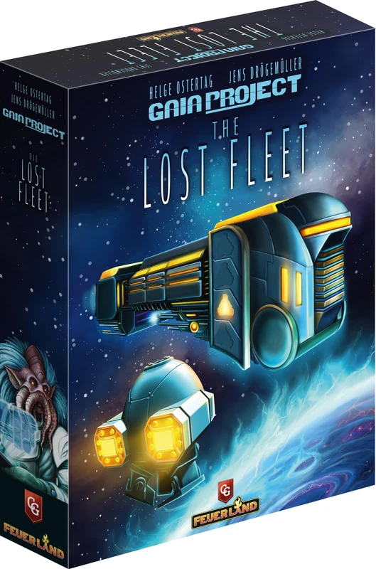 Feuerland Spiele | Gaia Project: The Lost Fleet | Board Game Expansion | Ages 14+ | 1-4 Players | 60-150 Minutes Playing Time