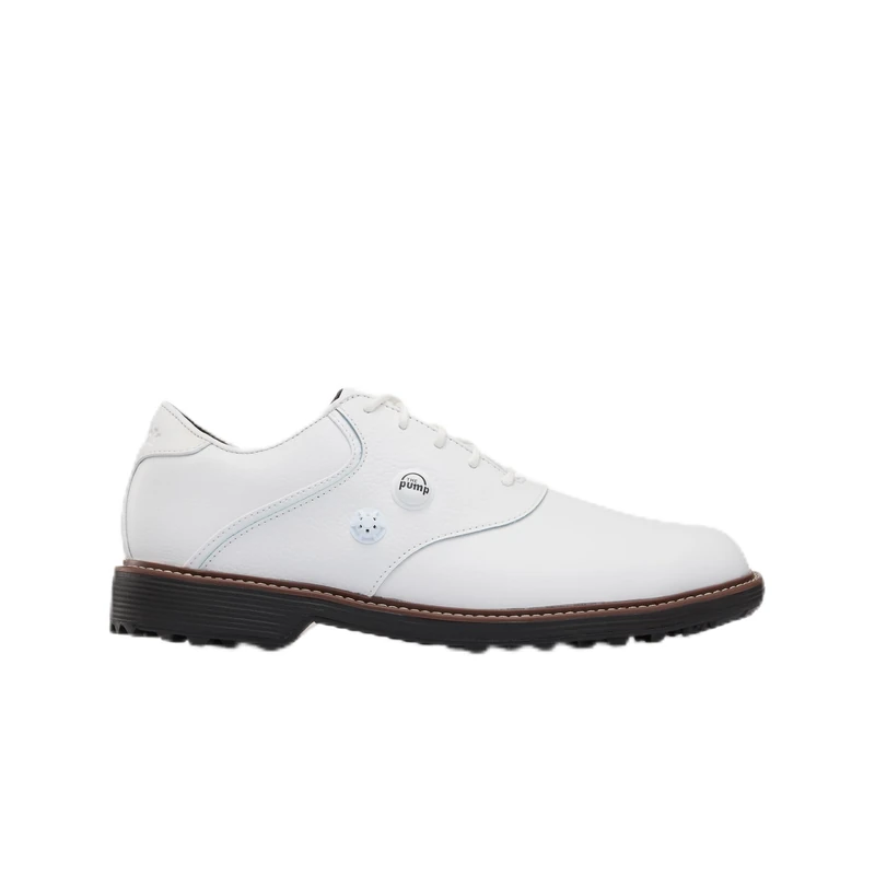Reebok Unisex OG Pump Golf Trainers, White/White, 45.5 EU, White, 45.5