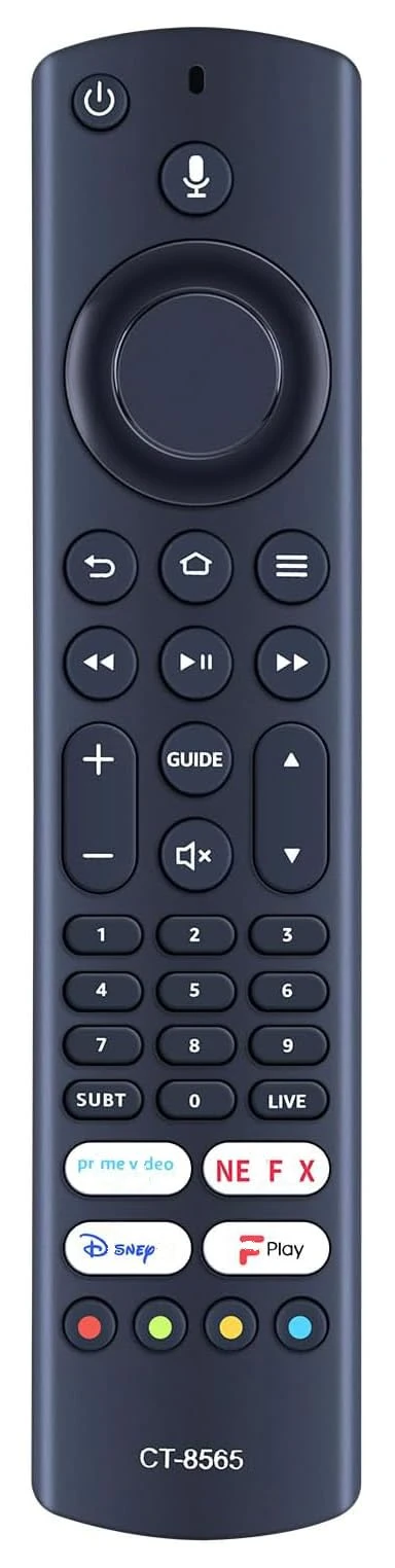 CT-8565 Universal Remote Control Compatible for Toshiba TV 43UF3D53DB 50UF3D53DB 55UF3D53DB 65UF3D53DB 43QF5D53DB 50QF5D53DB 55QF5D53DB 65QF5D53DB CT8565 Controller