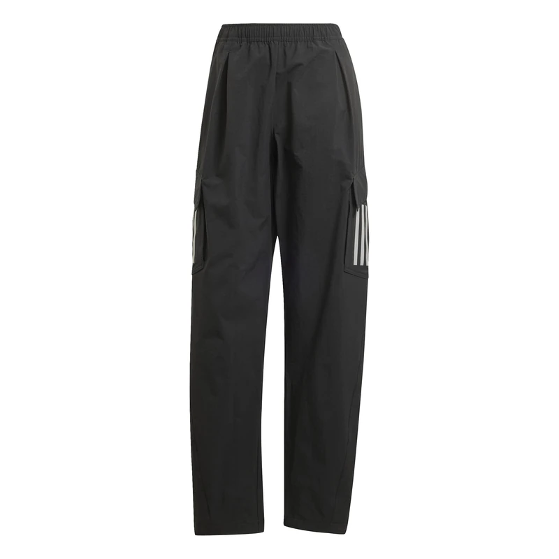adidas Women's Mercedes - AMG Petronas Formula ONE Team Mechanics Pant Women, Black/Reflective Silver, S